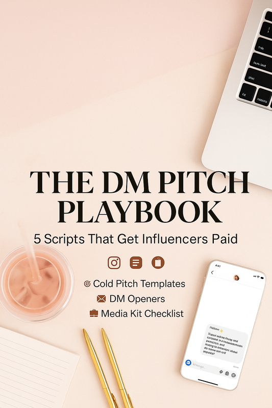 The DM Pitch Playbook: 5 Scripts That Get Influencers Paid